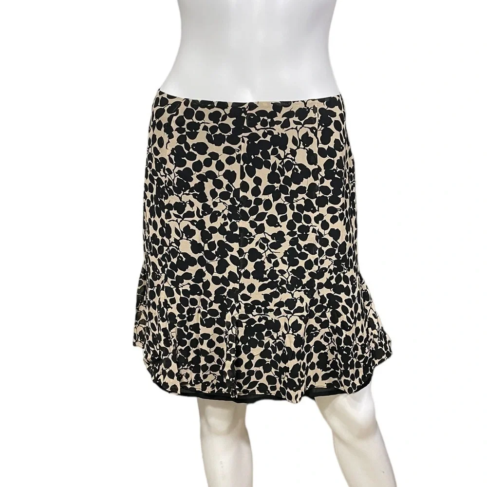 INC International Concepts 100% Silk Lined Skirt